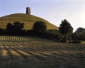 Picturesque Somerset - Glastonbury Tor Royalty Free Stock Photo