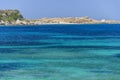 Picturesque St. Nicholas beach situated on Vassilikos peninsula on the south east coast of Zakynthos island, Greece.