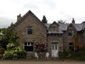 Picturesque stone house on the main street of Pitlochry  Scotland Royalty Free Stock Photo