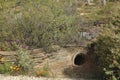 A picturesque storm water drain Royalty Free Stock Photo