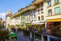 The picturesque streets of the city of Thun