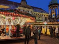 Christmas markets. Magdeburg, Germany. Royalty Free Stock Photo