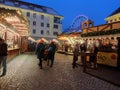 Christmas markets. Magdeburg, Germany. Royalty Free Stock Photo