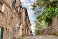 Picturesque suburbs of Volterra, Tuscany, Italy Royalty Free Stock Photo