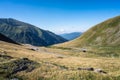 Picturesque summer view of the famous Transfagarasan road Royalty Free Stock Photo