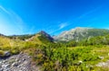 Picturesque summer view of High Tatras mountains, Slovakia