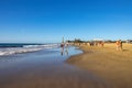 Picturesque sunny landscape from Maspalomas beach on the Spanish Canary island of Gran Canaria