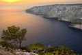 A picturesque sunset view at Kampi, Zakynthos