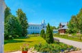 The picturesque Suzdal Intercession Monastery in Russia Royalty Free Stock Photo