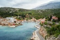 Picturesque town of Jablanac at Adriatic sea coast in Croatia Royalty Free Stock Photo