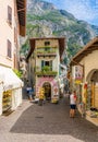 The picturesque town of Limone sul Garda, on Lake Garda. Province of Brescia, Lombardia, Italy.