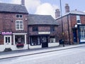 The Picturesque Town of Sandbach in South Cheshire England