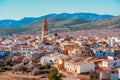 Picturesque townscape in Spain, Alcublas, Valencia