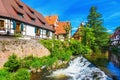 Picturesque view of Kaysersberg, Alsace, France Royalty Free Stock Photo