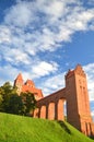 Picturesque view of Kwidzyn cathedral in Pomerania region, Poland Royalty Free Stock Photo