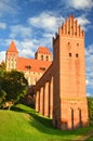 Picturesque view of Kwidzyn cathedral in Pomerania region, Poland Royalty Free Stock Photo