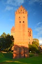 Picturesque view of Kwidzyn cathedral in Pomerania region, Poland Royalty Free Stock Photo