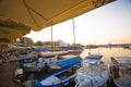 Picturesque view of Kyrenia harbour in Cyprus