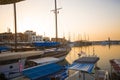 Picturesque view of Kyrenia harbour in Cyprus