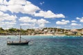 Picturesque View Looking Across to Cala Batistoni Beach and Baia Sardinia in Summer With Moored Schooner. - Baia Sardinia, Gallura