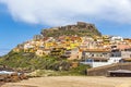 Picturesque view of Medieval town of Castelsardo, Sardinia, Italy Royalty Free Stock Photo