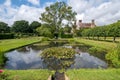 Picturesque view of nature with an old house in Burwash, United Kindom