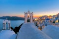 Picturesque view of Oia, Santorini, Greece Royalty Free Stock Photo