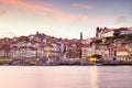 View Of Porto Oporto City And Douro River Portugal Royalty Free Stock Photo