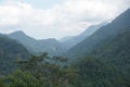 Picturesque view onto the Mountains of the Sierra Nevada de Santa Marta, Lost City Trek, Ciudad Perdida, Colombia Royalty Free Stock Photo