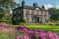 A picturesque view of Plas Newydd, emphasizing its architecture and surrounding gardens Royalty Free Stock Photo