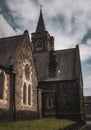 Picturesque view of the Saint Margarets Church in Mountain Ash, South Wales.