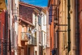 Picturesque view of the streets of Collioure, France