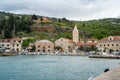 Picturesque town of Jablanac at Adriatic sea coast in Croatia Royalty Free Stock Photo