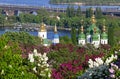 Picturesque spring view of Kyiv city, Ukraine Royalty Free Stock Photo