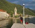 Village Along Kotor Bay, Montenegro