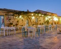 The picturesque village of Marzamemi, in the province of Syracuse, Sicily Royalty Free Stock Photo