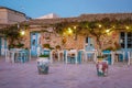 The picturesque village of Marzamemi, in the province of Syracuse, Sicily Royalty Free Stock Photo