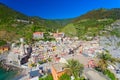 Picturesque Village Vernazza, Cinque Terre, Genua, Italy Royalty Free Stock Photo