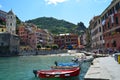Picturesque Village Vernazza Cinque Terre Italy Royalty Free Stock Photo