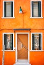 Venice windows and doors Royalty Free Stock Photo