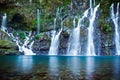 Picturesque waterfall Royalty Free Stock Photo