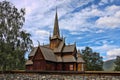 Picturesque wooden church, Norway