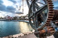 The pictursque port of Sitia Royalty Free Stock Photo