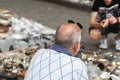 Pictutes of local flea market Dry bridge, Tbilisi