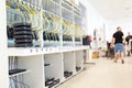 Picure of networking industrial hardware test bench Royalty Free Stock Photo