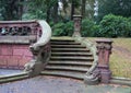 Stairway in the cemetery - Ohlsdorf - HH - Germany