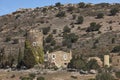 Picyuresque rustic stone masia in Alt Emporda. Girona, Catalonia. Spain