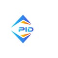PID abstract technology logo design on white background. PID creative initials letter logo concept Royalty Free Stock Photo