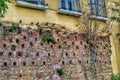 Pidgeons housing in Old San Juan Royalty Free Stock Photo