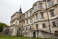 Pidhirci, Ukraine - MAY 2 2017: old palace castle Pidhirci in ukraine